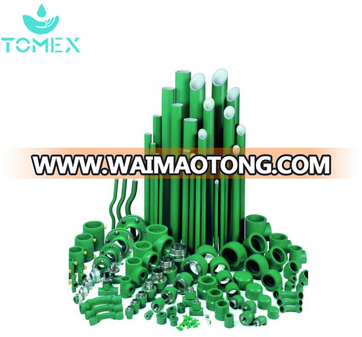 Supply Hot and Cold Water PPR Pipe, PPR Pipe Fitting/ ppr water pipe plastic tube